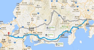 Tokyo cách Kyoto bao xa? Hướng dẫn chi tiết đường đi