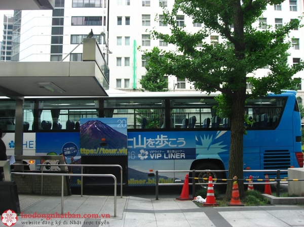 đi từ tokyo đến núi phú sĩ bằng xe bus
