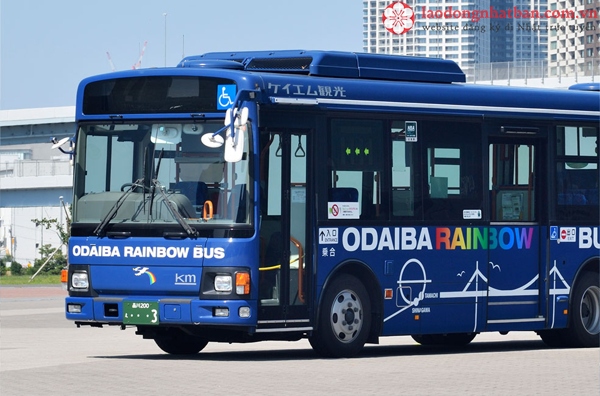 đi xe bus từ tokyo đến odaiba