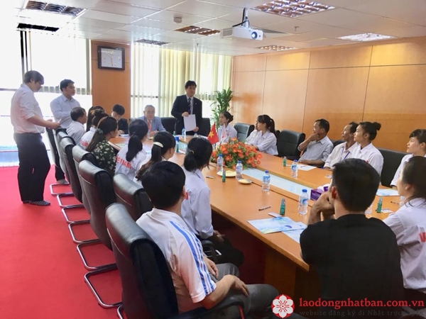Laodongnhatban.com.vn tổ chức gặp mặt giữa phụ huynh TTS với chủ xí nghiệp Nhật Bản