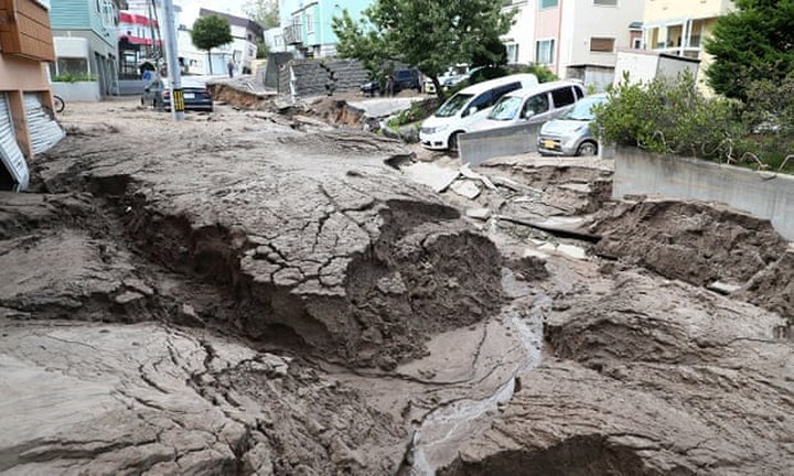 Nhật bản thiệt hại nặng nề sau động đất tại Hokkaido