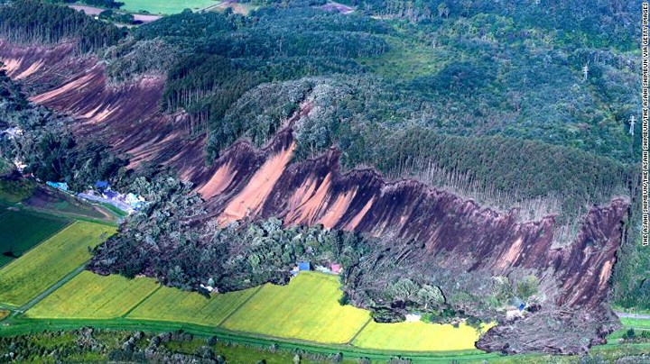 Nhật bản thiệt hại nặng nề sau động đất tại Hokkaido