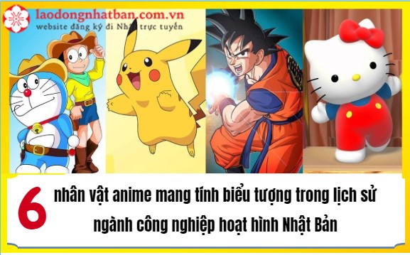 6 nhân vật anime mang tính biểu tượng trong lịch sử ngành công nghiệp hoạt hình Nhật Bản