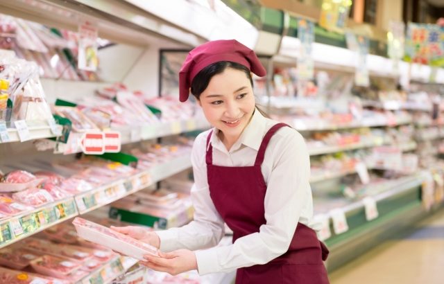 Đơn hàng tokutei chế biến thực phẩm trong siêu thị tại Chiba