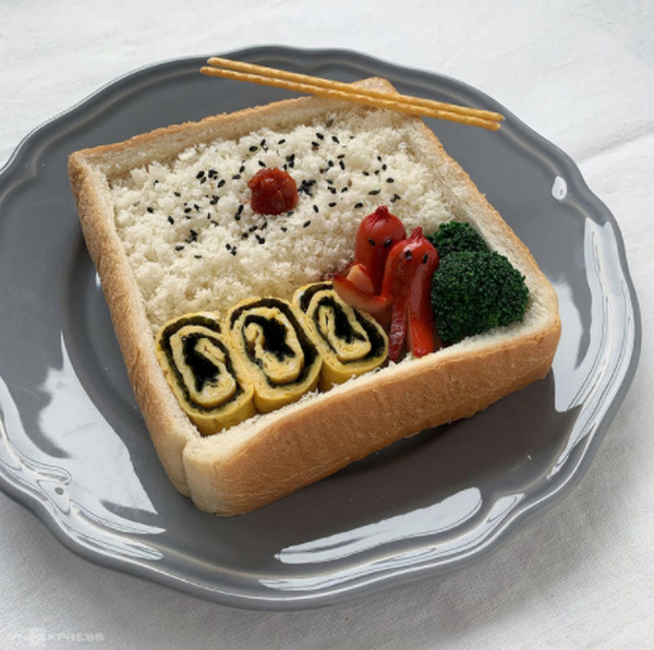 Mang cả thế giới đồ ăn Nhật lên chiếc bánh mì Sandwich