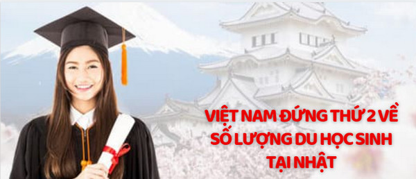 Việt Nam đứng thứ 2 về số lượng du học sinh tại Nhật